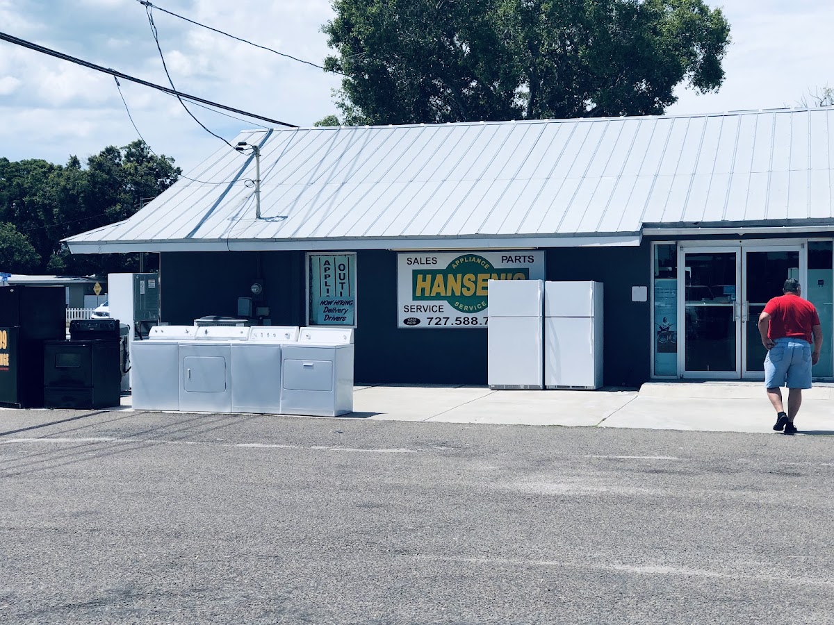 Hansen's Appliance Service Inc. Showroom, Outlet Store & Repair center