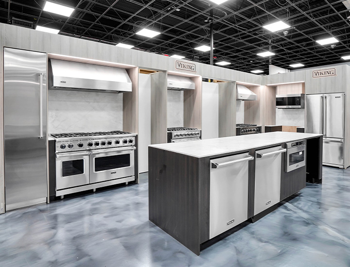 AJ Madison Home & Kitchen Appliances Showroom