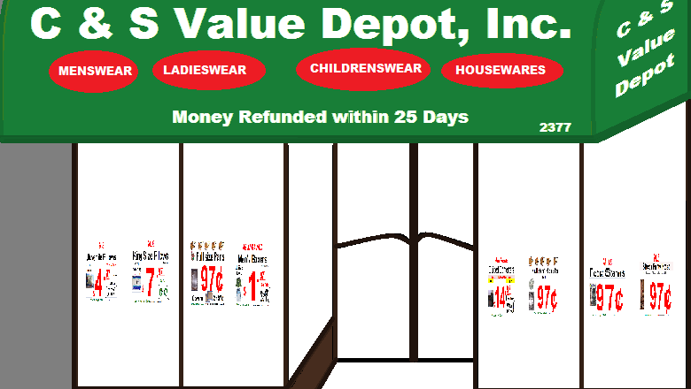 C & S Value Depot Inc