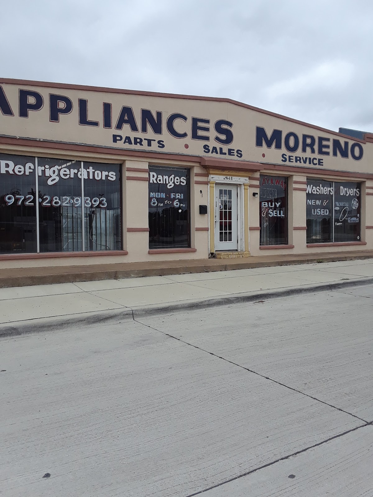 Appliance's Moreno